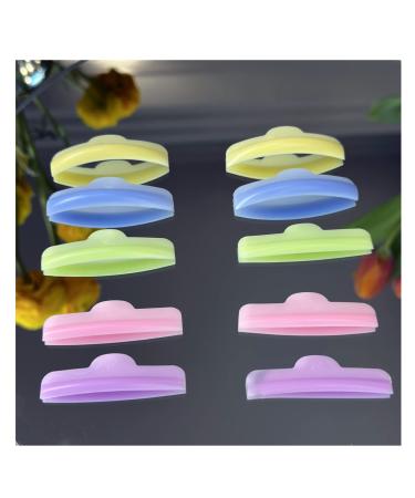 Lash Lift Pads Eyelash Perm Rods Silicone Lash Lifting Curler Lash Lift Shield Rods Soft Pads for Lash Lamination Reusable Lash Lifting Shield Pads Supplies (5pairs) Lash lift rods-5pairs