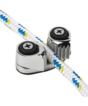Acouto Boat Cam Cleat with Wire Ring | 316 Stainless Steel | For Wire Sizes Up To 10mm | Sailboat Pilates Equipment - Buy Online on GoSupps.com