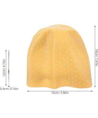 Bonnet de Coloration Cheveux Silicone R utilisable Dor Bonnet Isolant pour M ches Outil Coiffure DIY pour Soins et D coloration - Buy Online on GoSupps.com