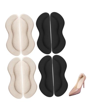 Didiseaon 4 Pairs High Heels Heel Stickers Comfort Heels Heel Patches Sneakers Shoes for Women Comfort Heal Grip Shoes Heel Pad Anti- Wear Heel Mats Lining Sports Shoes High Elastic Sponge