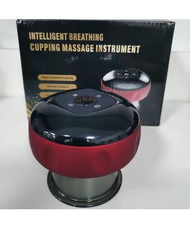 Smart Electrical Cupping Set - Red Light Therapy Device for Neck & Body | 12 Corridor Cupping Massager - Buy Online on GoSupps.com