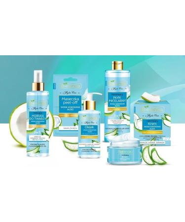 Hydra Care Coconut and Aloe Moisturizing Micellar Liquid for Dry and Dehydrated Skin Bielenda - Buy Online on GoSupps.com