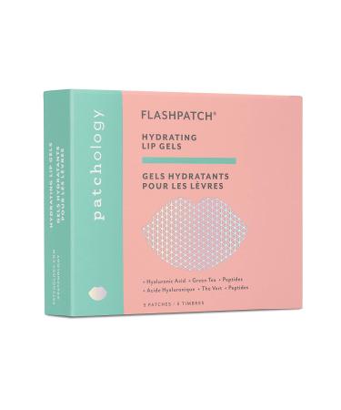 Patchology Moodpatch & FlashPatch Lip Gels - Lip Masks for Hydration Repair & Soothing Aromatherapy - Best Dry Lip Treatment & Moisturizer for Dry Lips - Day & Night Use (5 Count) Hydrating