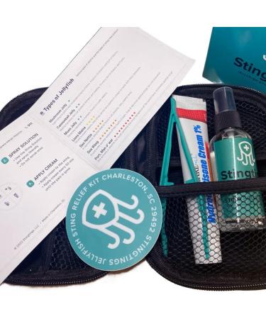 Jellyfish Sting Relief Kit - USA Made Trusted Treatment for Jellyfish Stings - Buy Online on GoSupps.com
