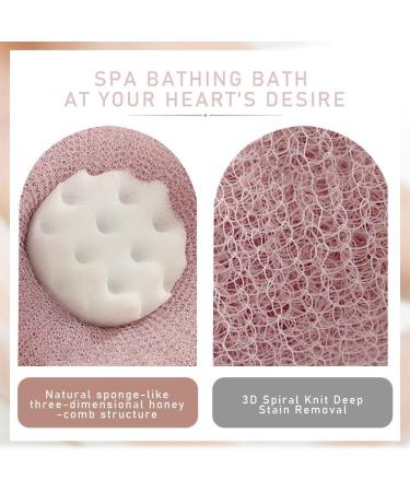 Super Soft Sunflower Bath Ball - Exfoliating Luffa Shower Sponge Set for Men & Women | International Shipping - Buy Online on GoSupps.com