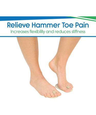 4 Piece Metatarsal Support & Pain Relief Hammer Splint - Alignment Corrector for Toe Surgery & Claw Toes - Buy Online on GoSupps.com