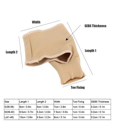Valgus Corrector Hallux Bunion Toe Protector | Size S (36-38) - Buy Online on GoSupps.com