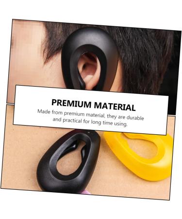 LALAFINA 2 Pairs Hair Dye Earmuffs Heat Protector for Ears Hairdressing Ear Caps Bath Ear Caps Bathing Accessories Cover Ear Muffs Hair Dye Ear Shield Boutique Silica Gel Hairdressing Tool - Buy Online on GoSupps.com