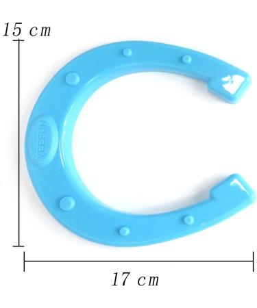 26 cm Horseshoes and 16 cm Ring Toss Game Set - Fun Indoor/Outdoor Game - Buy Online on GoSupps.com