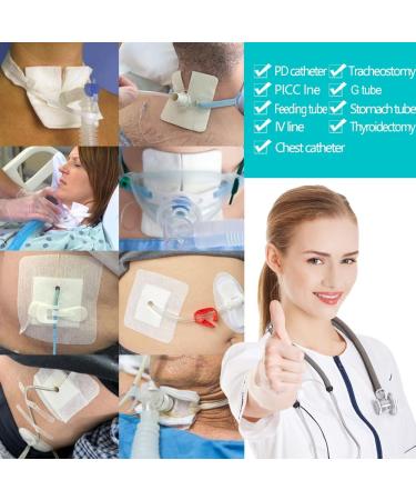 Tracheostomy Tube Holder Covers - Stoma Protector & Care Kit (Pack of 20) - Buy Online on GoSupps.com