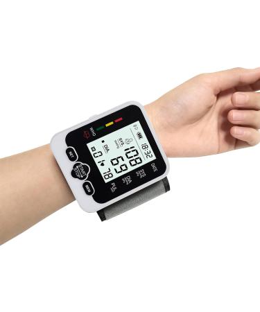 Automatic Voice Broadcast Wrist Blood Pressure Monitor - LCD Screen Blood Pressure Detector - Buy Online on GoSupps.com