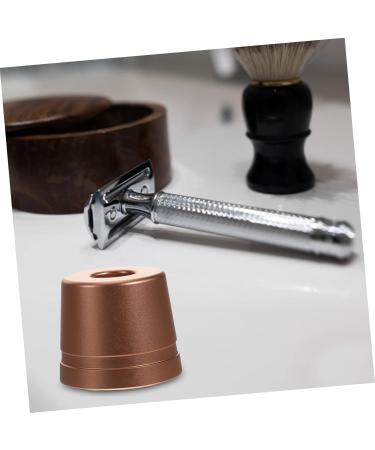 Cimaxic Razor Base Organizer Stand - Universal Shaving Holder for Razors & Brushes - Metal Aluminum Shaver Rack & Stand for Men - Buy Online on GoSupps.com