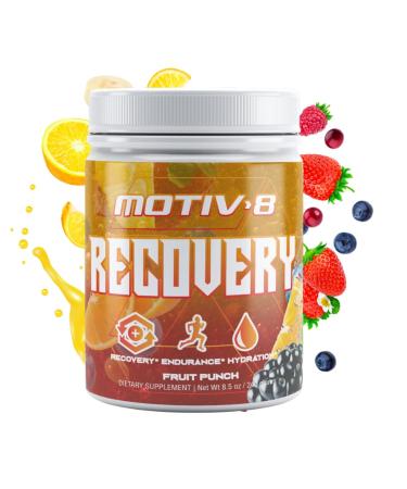 Motiv-8 Recovery Hydration and Recovery Electrolyte Recovery Drink Increased Endurance Enhances Recovery Sugar-Free (60 Servings Fruit Punch)