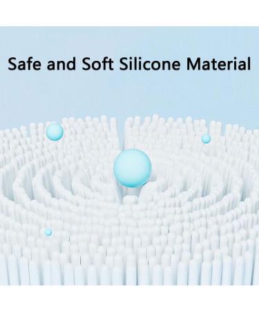 Children's Tumbler Three-Sided Toothbrush - Soft Silicone Cleaning Brush for Kids (Pink) | International Shipping Available - Buy Online on GoSupps.com