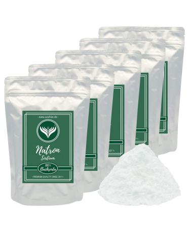 Azafran Natron - Sodium Hydrogen Carbonate E500ii 5kg 5 kg (1 pack)