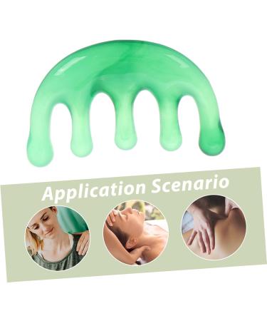 GALPADA 2 pi ces Peigne Massage R sine Peigne Grattoir Chevelu Dents Large Outil Relaxant T te et Visage Stimule Circulation et D tente Musculaire Adapt Soins Quotidiens - Buy Online on GoSupps.com