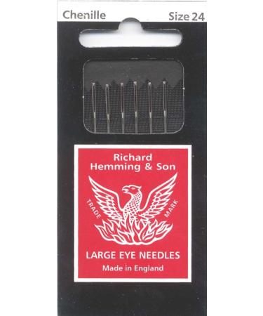 Colonial Needle 6 Count Richard Hemming Chenille Needle Size 24