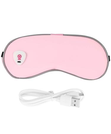 Eye Patch Unisex Sleep Shading Eye Patch Mask Hot Cmpress Eye Fatigue Relief Eye Care USB Warm Eye Compress for Sleep Dry Eyes Tired Eyes Pink
