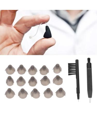 Professional Hearing Amplifier Dome Set | Portable Listening Amplification & Cleaning Brush for Optimal Sound - Buy Online on GoSupps.com