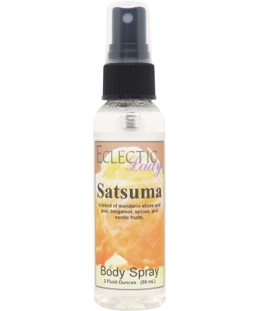 Satsuma Body Spray 2 ounces Body Mist for Women with Clean Light & Gentle Fragrance Long Lasting Perfume with Comforting Scent for Men & Women Cologne with Soft Subtle Aroma For Daily Use