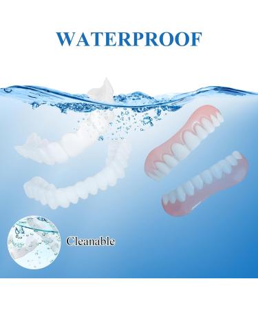 Buy DGUSO 3 Pairs of Instant Cosmetic Veneers - Comfortable Plug-In Dentures for Men & Women | Tooth Whitening for Bad Teeth - Buy Online on GoSupps.com