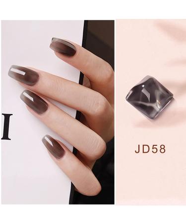 VENALISA 15ml Jelly Translucent Black Gel Nail Polish - Soak Off UV LED for DIY Nail Art - Buy Online on GoSupps.com