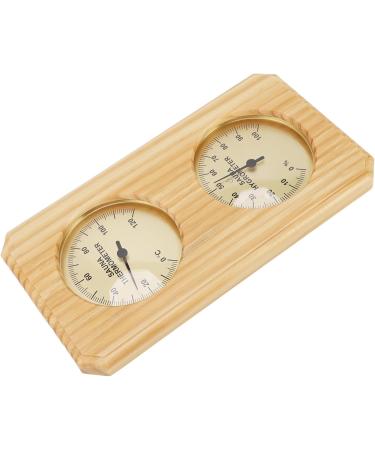 Sauna Thermometer Hygrometer 2-in-1 | 0-100% Humidity & 0-120 C for Indoor Use - Accurate & Durable - Buy Online on GoSupps.com
