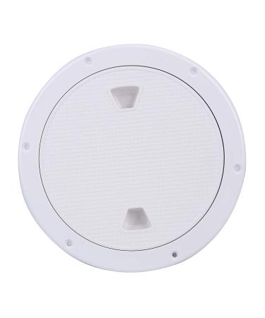 Amarine Made 6" Boat Hatch Deck Plate Boat Round Non Slip Inspection Hatch with Detachable Cover 198mm - Buy Online on GoSupps.com