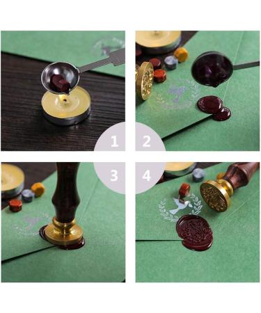 Wax Seal Stamp Crown 25mm with Wooden Handle for Wedding Invitations - CRASPIRE - Buy Online on GoSupps.com