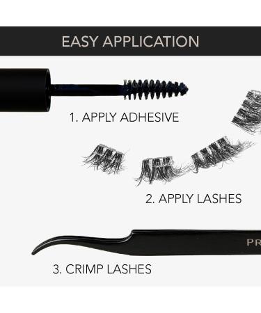 Pro Lash | Professional Quality Wispy Lashes | Easy Application | Waterproof & Long-Lasting | 3 Sets - Classic Luxe No. 15 | Ship Internationally - Buy Online on GoSupps.com