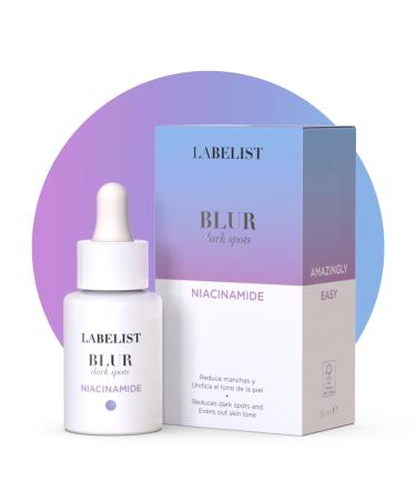 LB LABELIST Labelist Blur Elixir Facial Serum 30 ml Reduces Stains Unify the Tone Minimize Pores Niacinamide and Panthenol Womens Facial Care