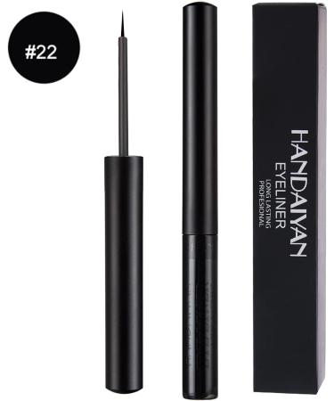 Long-Lasting Waterproof Black Matte Liquid Eyeliner - Highly-Pigmented Eye Makeup Tool - Buy Online on GoSupps.com
