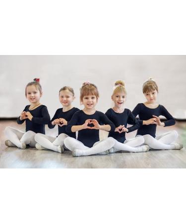 WYHDY Girls Team Dance Leotard 10-12 Years - Short/Long/Ruffle Sleeve Ballet Dancewear in Black - Buy Online on GoSupps.com