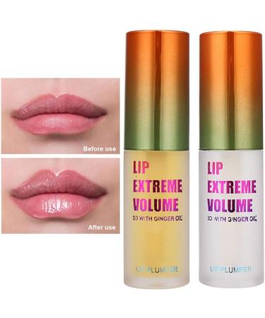 Lip Plumper Essential Oil Full Lip Enhancer Moisturize Lips Light Lip Wrinkles Moisturize Lip Oil(For Day + Night Use) - Buy Online on GoSupps.com