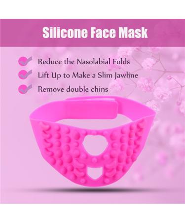 Face Slimming Cheek Mask | Anti-Wrinkle Silicone Face Lifting Belt for Chin & Cheek Contouring - International Shipping Available - Buy Online on GoSupps.com
