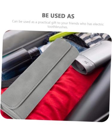 Tovinanna Electric Toothbrush Holder - 2-Piece Travel Storage Box | Portable Toothbrush Organizer for Electric & Manual Brushes - Buy Online on GoSupps.com