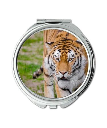 Mirror Compact Mirror animal animal photography big cat pocket mirror portable mirror