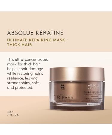 Rene Furterer ABSOLUE KERATINE Ultimate Regenerating Mask 7 oz. | Repairs Damaged, Over-Processed Thick Hair - Buy Online on GoSupps.com