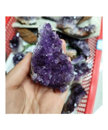 Crystal Hole Stone Crafts Natural Amethyst Geode Quartz Cluster Crystal Specimen Crystal Hole