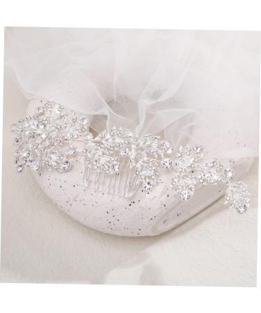 FRCOLOR Bridal Rhinestone Insert Comb headwear wedding hair wedding hair Sparkly hair Fashionable hair rhinestone for hair headpiece hair side hair Bridal Hair Accessories - Buy Online on GoSupps.com