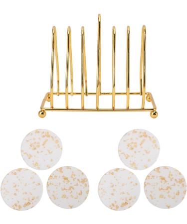  Semme Semme Acrylic Cosmetic Palette Makeup Mixing Tray Gold Foil Decor Thickened Easy to Clean Reusable Professional Makeup Artist Gel Nail Polish Foundation - Buy Online on GoSupps.com