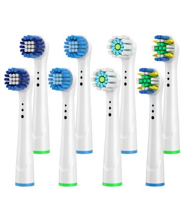 SetSail Toothbrush Heads for Oral B, 10 Pack Electric Toothbrush Replacement Heads Soft Dupont Bristles Replacement Toothbrush Heads for Gum Health Improvement and Plaque Removal 10 Count (Pack of 1)