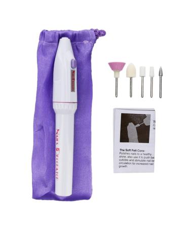 Beavorty electric file for nails mini nail files electric nail file pen shape file nail file pen shape nail file file simple equipment medium As Shown