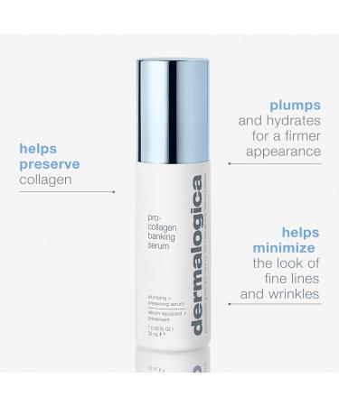 Buy Dermalogica Pro Collagen Banking Serum - Plump Skin & Prevent Wrinkles | 1 fl oz - International Shipping Available - Buy Online on GoSupps.com