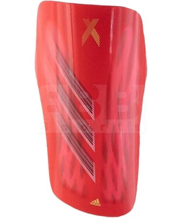 adidas Unisex-Adult X League Shin Guards unisex-adult Red/Solar Red/Solar Yellow Medium - Buy Online on GoSupps.com