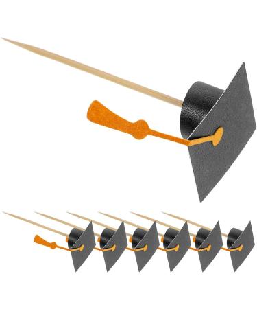 ABOOFAN 28pcs Graduation Cake Toppers Mini Graduation Caps Cupcake Picks for Class of 2024 Graduation Party Decorations - Buy Online on GoSupps.com