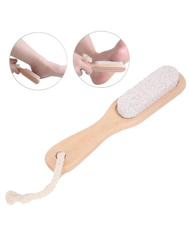 Footstone File - FootFish Corneal Removal Tool | Wood Pedicure & Foot Care | Effective Bimsstein for Smooth Feet & Hands - Buy Online on GoSupps.com