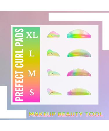 PERMANIA Lash Lift Rods - 13-Piece Reusable Soft Eyelash Perm Curler Kit for All Eye Shapes | DIY Lash Lift with Silicone Plate - Buy Online on GoSupps.com