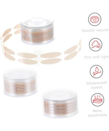 Beavorty Invisible Tapes 3 Rolls Reel Double Eyelid Stickers double Double Eyelid Tapes Decal invisible double eyelid stickers mesh tape Tapes eye patch Adhesive strip breathable Miss - Buy Online on GoSupps.com