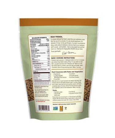 Bob's Red Mill Whole Wheat Pearl Couscous - 16 oz (454 g) | Healthy Grain Option - Buy Online on GoSupps.com